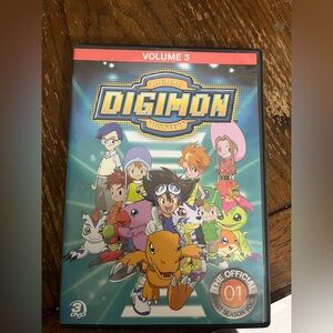 Digimon volume three DVD